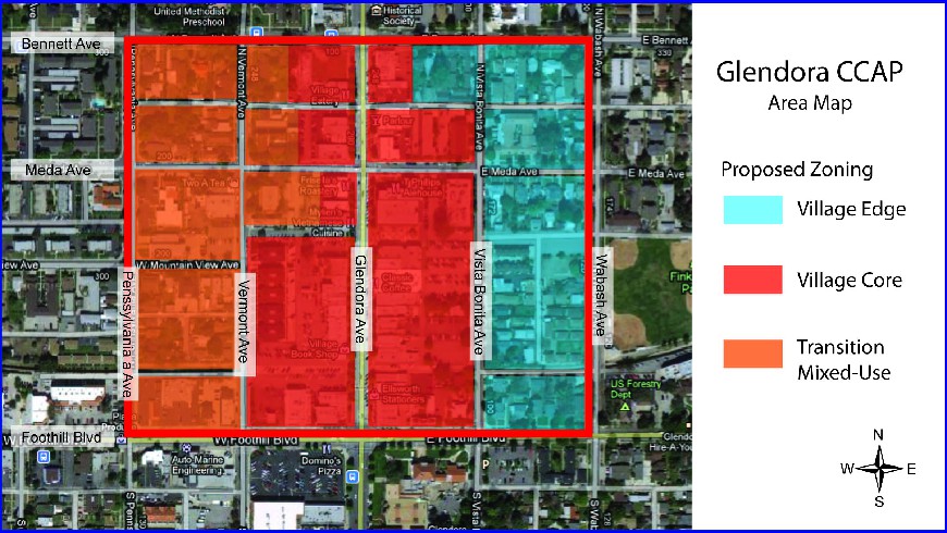 CCAP Area Map