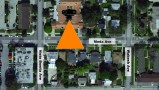 Meda between Wabash and Vista Bonita